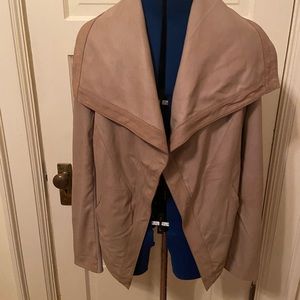 Elie Tahari Leather Jacket large